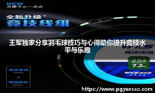 王军独家分享羽毛球技巧与心得助你提升竞技水平与乐趣